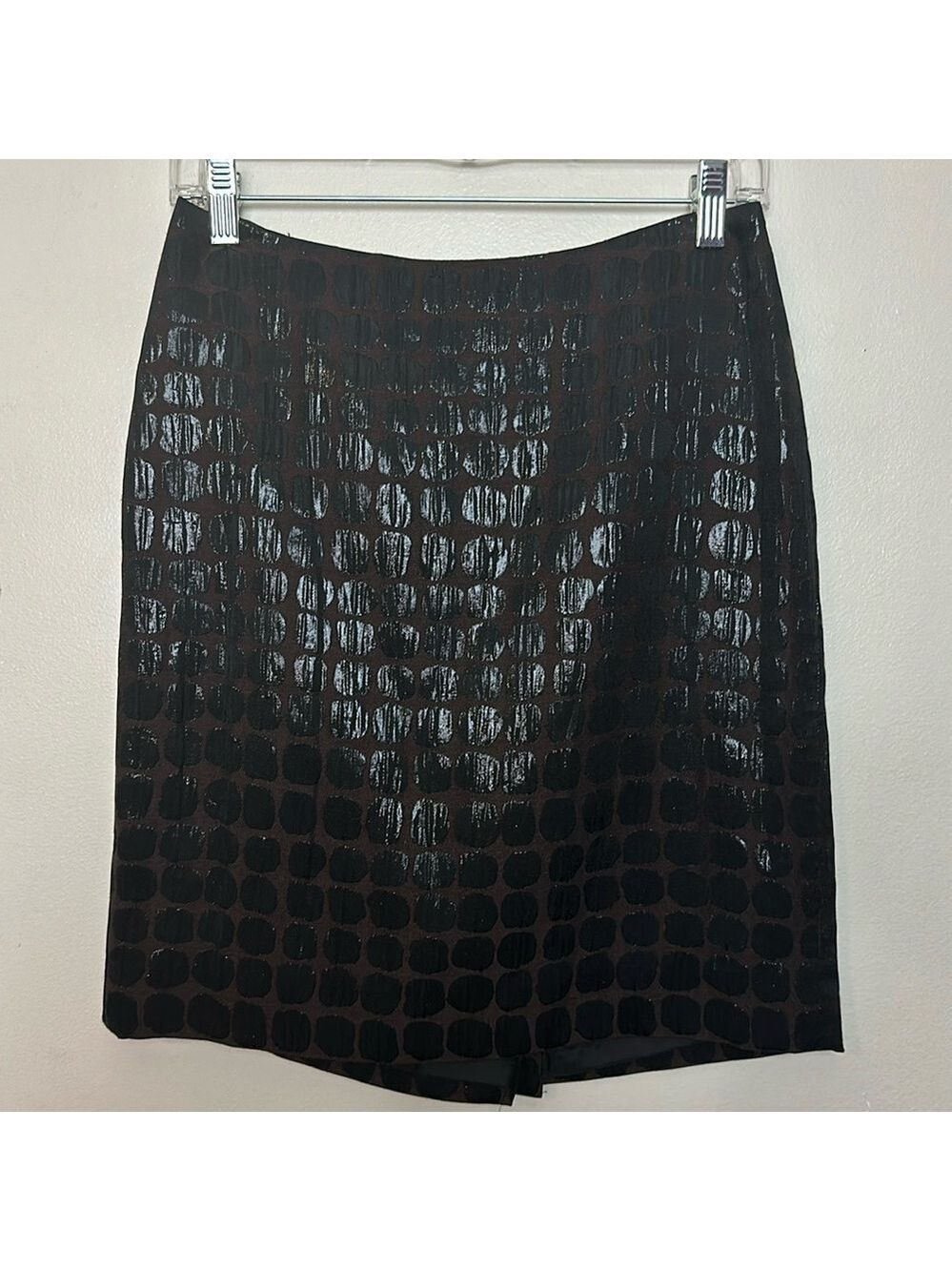 Anne Klein Suit Polka Dot Print Pencil Skirt